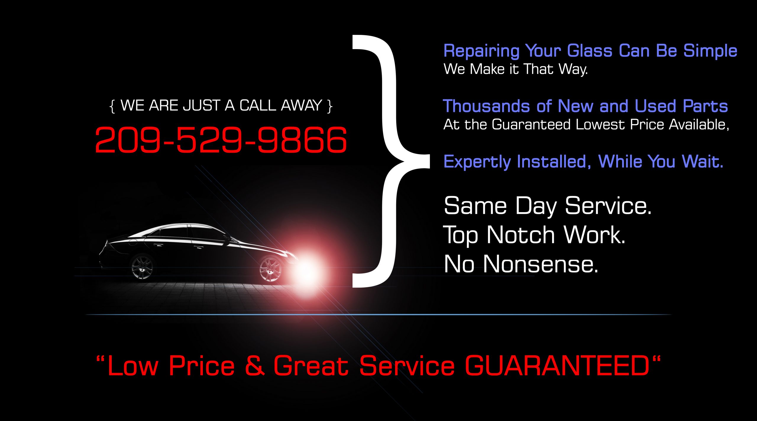 Low Cost Auto Glass Quality Auto Glass Repair